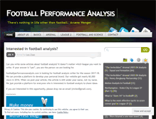 Tablet Screenshot of footballperformanceanalysis.com